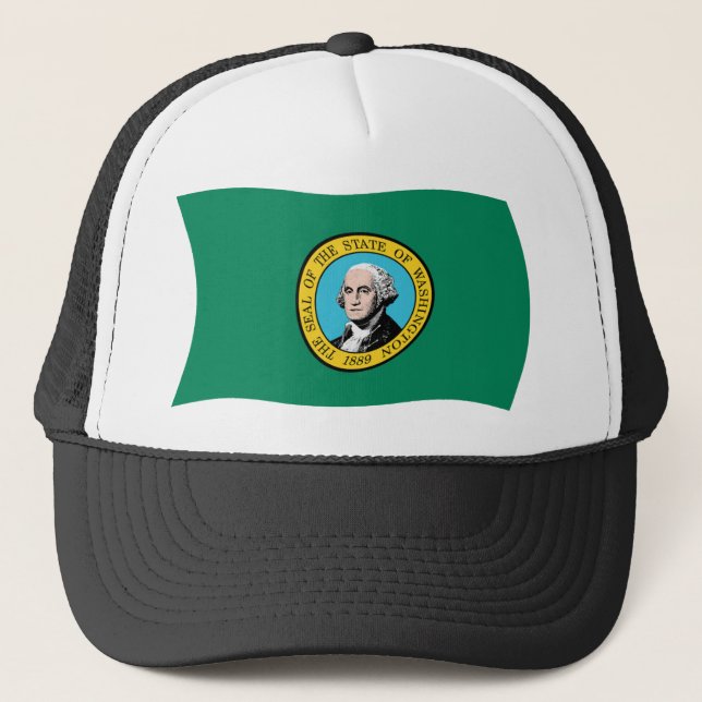 Boné Chapéu da Bandeira de Washington (Frente)