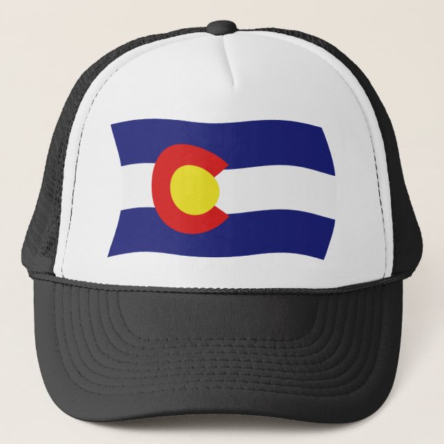 Boné Chapéu da Bandeira do Colorado (Frente)