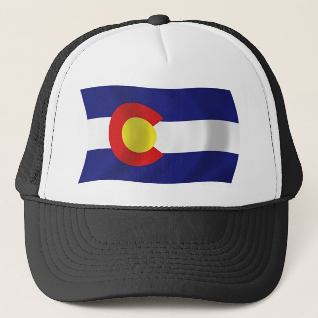 Boné Chapéu da Bandeira do Colorado (Frente)