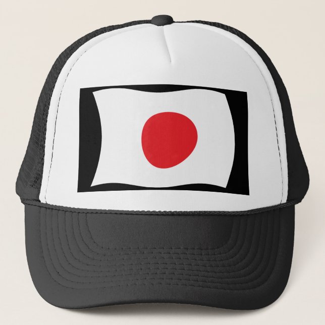 Boné Chapéu da Bandeira do Japão (Frente)