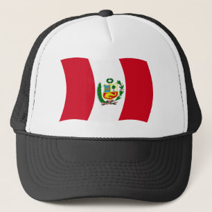 Boné Chapéu da Bandeira do Peru