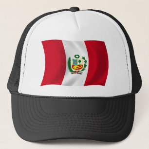 Boné Chapéu da Bandeira do Peru