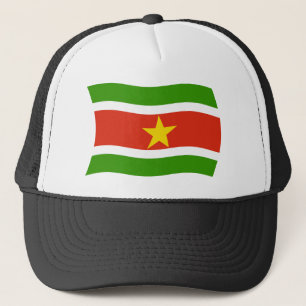 Boné Chapéu da Bandeira do Suriname