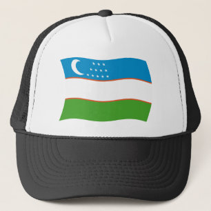 Boné Chapéu da Bandeira do Uzbequistão