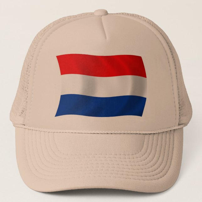 Boné Chapéu da Bandeira dos Países Baixos (Frente)