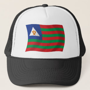 Boné Chapéu da Bandeira Tribal Bubi
