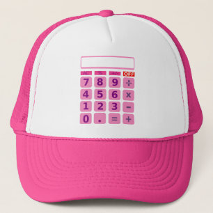 Boné Chapéu da calculadora