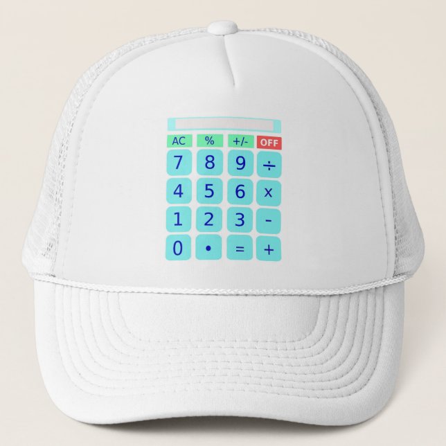 Boné Chapéu da calculadora (Frente)