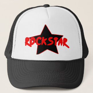 Boné Chapéu da estrela do rock
