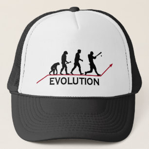 Boné Chapéu da evolução do basebol