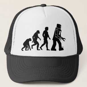 Boné Chapéu da evolução do robô
