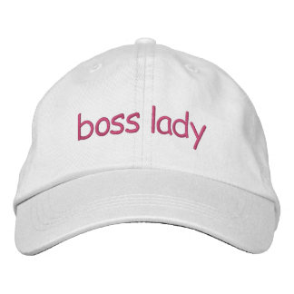 Boné Chapéu da Mulher Chefe