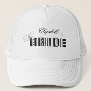Boné Chapéu da Noiva Personalizada