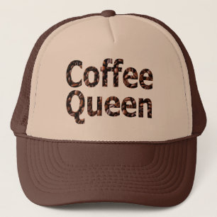 Boné Chapéu da rainha do café