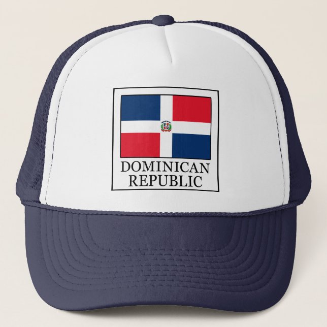 Boné chapéu da República Dominicana (Frente)