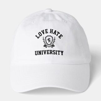 Boné Chapéu da Universidade Love/Hate