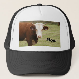 Boné Chapéu da vaca: "MOO. "