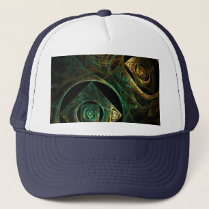 Boné Chapéu de Abstrato de Vibrações Mágicas