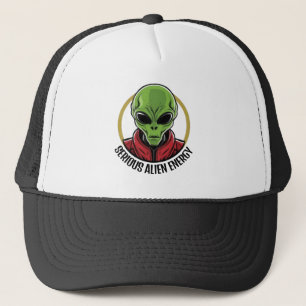 Boné Chapéu de Alien Verde