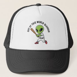 Boné Chapéu de Alienígena de Baseball