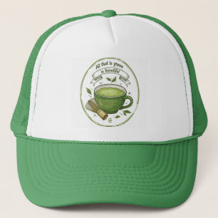 Boné Chapéu de Amante de Matcha