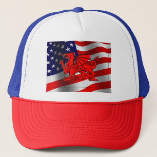 Boné Chapéu de Americano-Galês