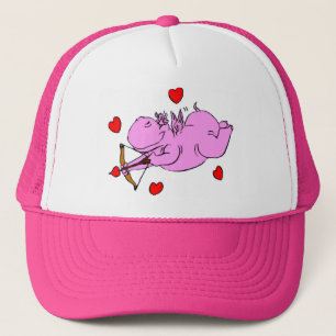 Boné Chapéu de Amor de Hipopótamo