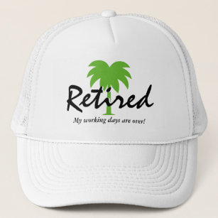 Boné Chapéu de aposentação engraçado com logotipo de pa