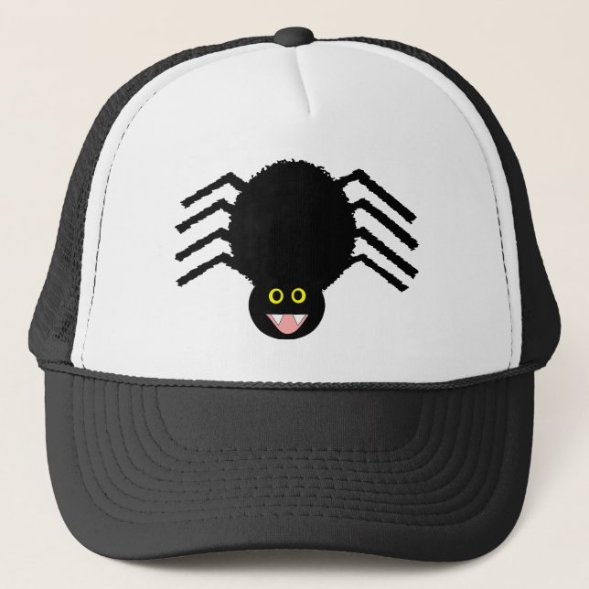 Boné Chapéu de Aranha Negro (Frente)