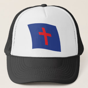 Boné Chapéu de Bandeira da Religião Cristã