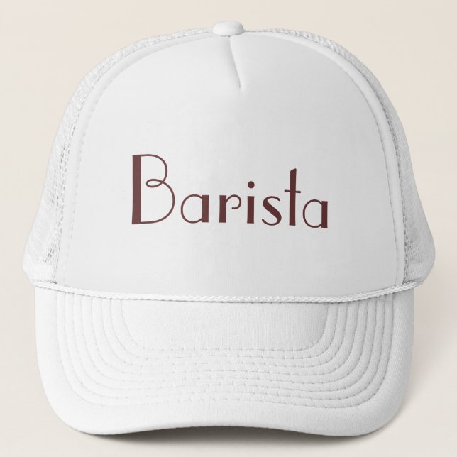 Boné Chapéu de Barista (Frente)