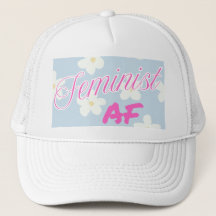 Chapéu de baseball AF feminista