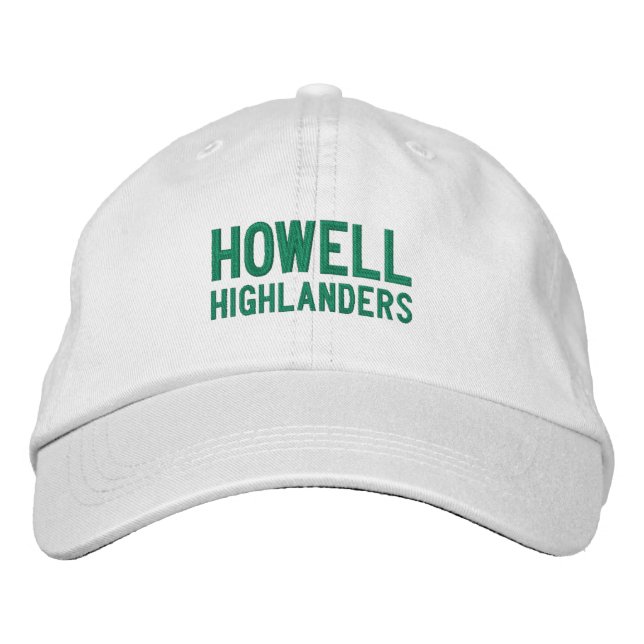 Boné Chapéu de baseball bordado do Segundo grau Howell (Frente)