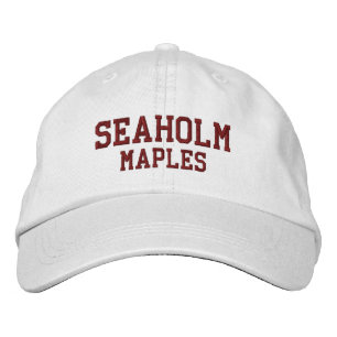 Boné Chapéu de Baseball Bordado do Segundo grau Seaholm