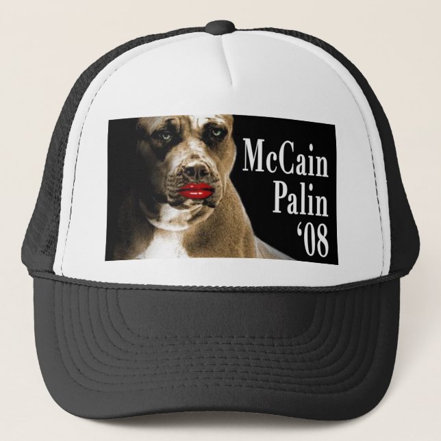 Boné Chapéu de basebol de McCain Palin (Frente)