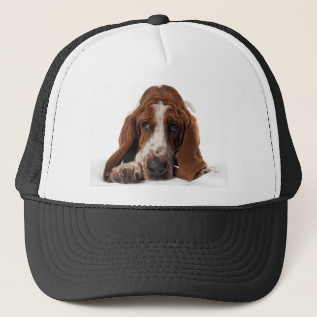 Boné Chapéu de Basset Hound (Frente)