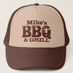 Boné Chapéu de BBQ personalizado para homens Bege mar
