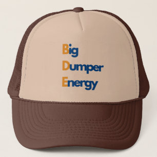 Boné Chapéu de beisebol sobre energia burro