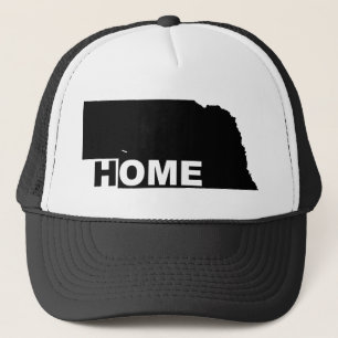 Boné Chapéu de Bola de Casa Fora do Estado de Nebraska