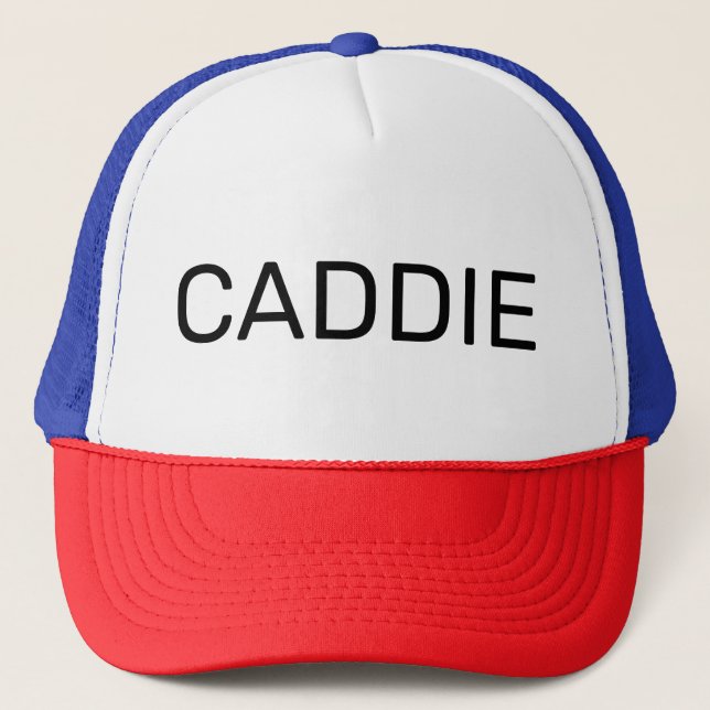 Boné Chapéu de Caddie Jovem, Roupa de Caddie para Crian (Frente)