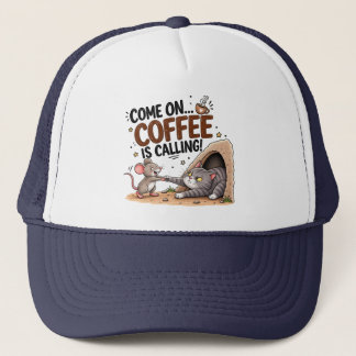 Boné Chapéu de Café Engraçado para Amantes de Café