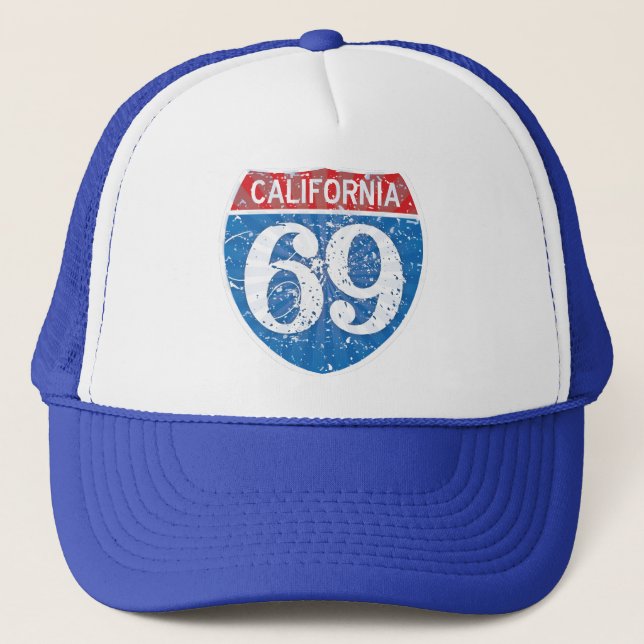 Boné Chapéu de Califórnia 69 (Frente)