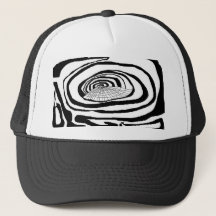Chapéu de caminhoneiro abstrato para pai, crianças