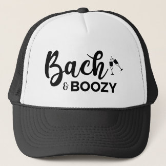Boné Chapéu de Caminhoneiro Bach & Boozy para Festa de 