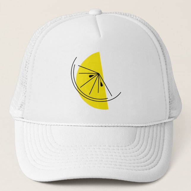 Boné Chapéu de caminhoneiro Citrus Lemon (Frente)