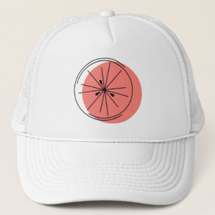 Boné Chapéu de caminhoneiro Citrus Pink