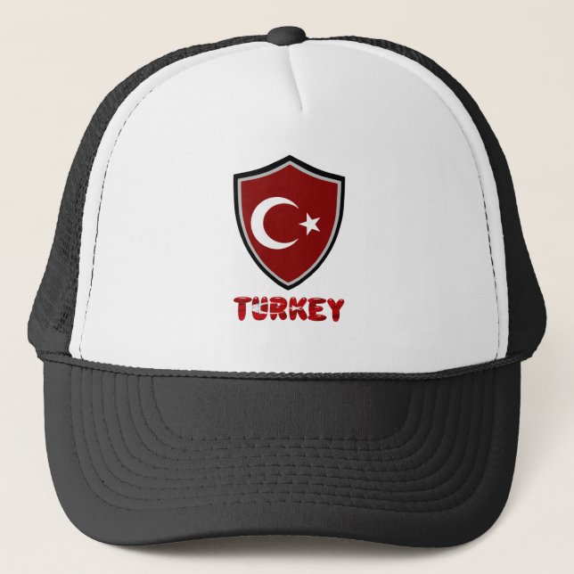 Boné Chapéu de caminhoneiro da Turquia (Frente)