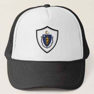 Boné Chapéu de caminhoneiro de Massachusetts