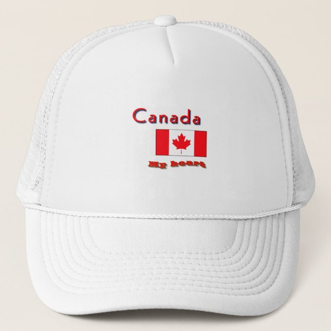Boné Chapéu de caminhoneiro do Canadá (Frente)