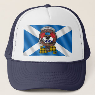 Boné Chapéu de Caminhoneiro do Crachá MacLeod Clan
